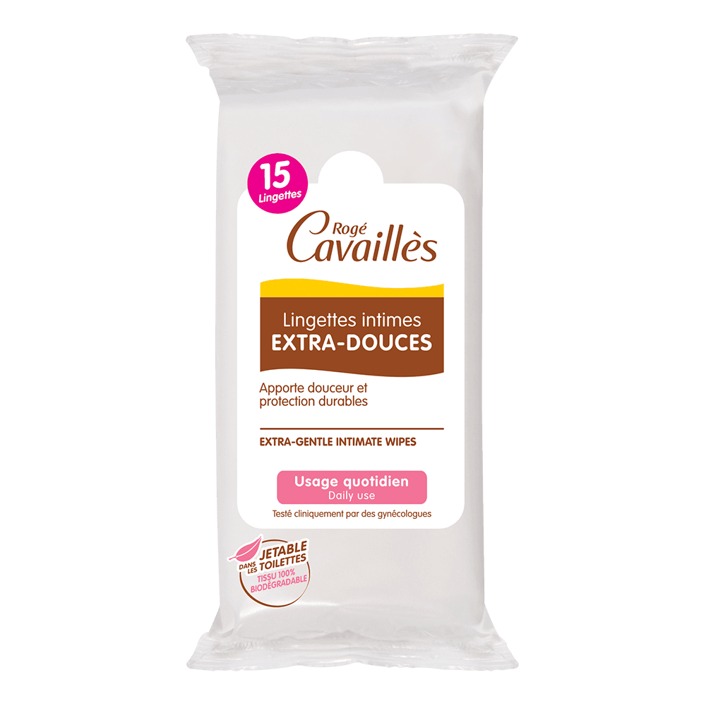 Extra-gentle intimate wipes  Cavaillès